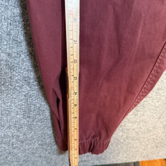 Levis Pants Men 2XL Red XX Chino Jogger Tapered Drawstring Pocket Comfort Casual - Picture 11 of 13